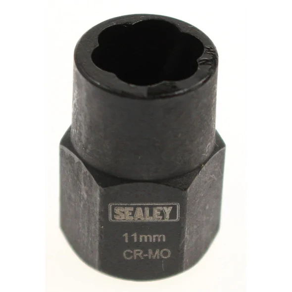 Sealey Bolt extractor 3/8"sq dr 11mm 'spanner type'
