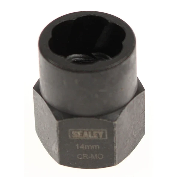 Sealey Bolt extractor 3/8"sq dr 14mm 'spanner type'