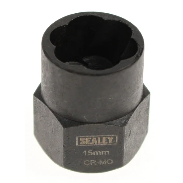 Sealey Bolt extractor 3/8"sq dr 15mm 'spanner type'