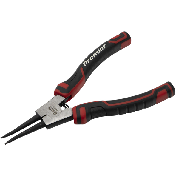 Sealey Straight Tip External Circlip Pliers 180mm