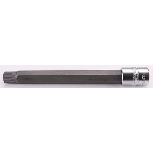 Sealey 3/8"Dr Spline Socket Bit M12 140mmL