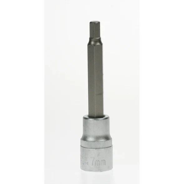 Sealey Hex socket bit 1/2d 7mm (110mm long)