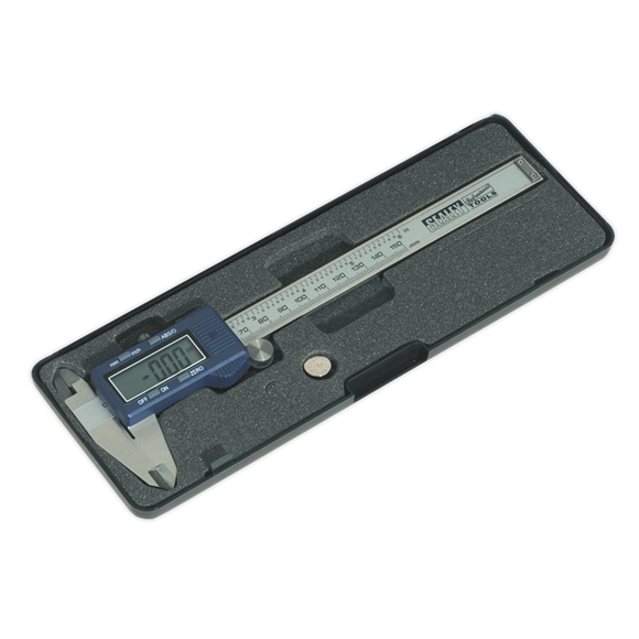 Sealey Premier Digital Vernier Caliper Gauge Precision Calliper Measurement Tool Sealey  - Dynamic Drive