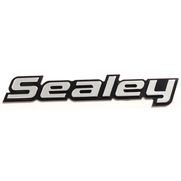 Plastic logo "sealey" - angled
