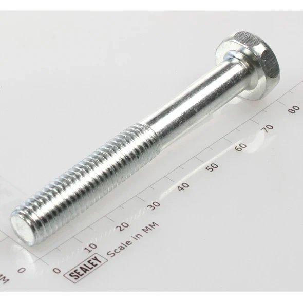 Sealey Hex head bolt m10x75mm single