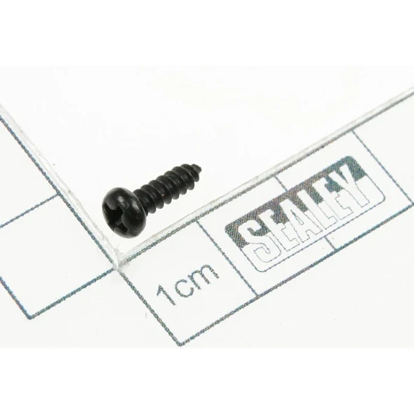 Sealey Rd head s/t screw m2.9 x 10 black
