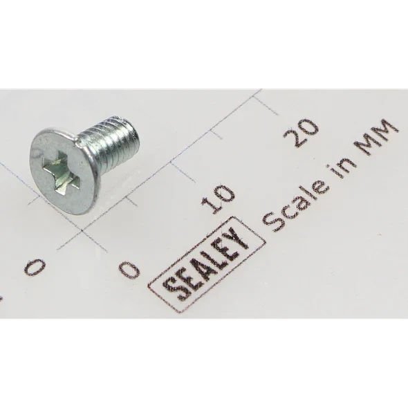 Sealey Csk phillips machine screw m4x8 (single)