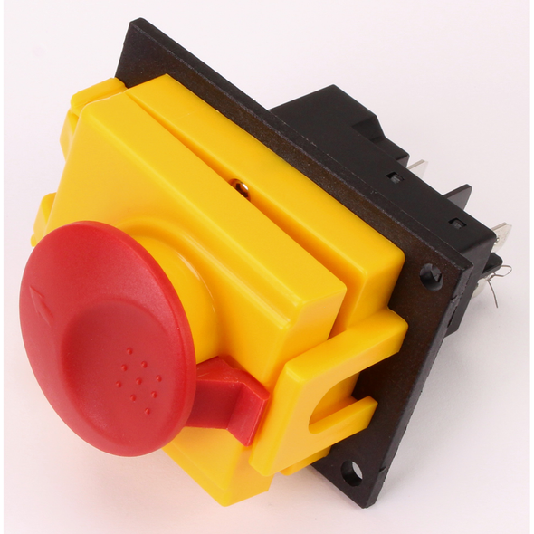 Sealey switch, on/off press button c/w emergancy stop cover