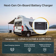 Renogy DCC50S 12V 50A DC-DC On-Board Battery Charger with MPPT(New Version) Dyna-mo Solar - Dynamic Drive