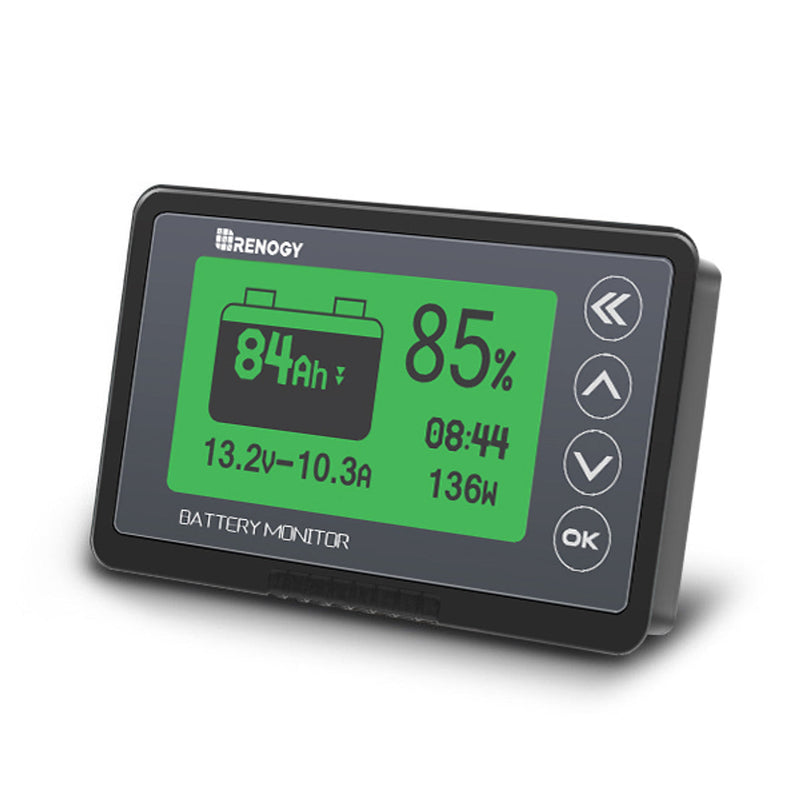 Renogy 500A Battery Monitor with Shunt/Sampler (Coulomb meter) Dyna-mo Solar - Dynamic Drive