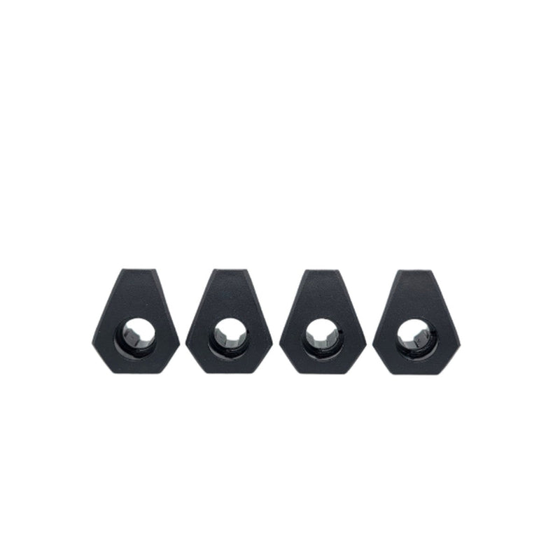 Lock Bezel For Summit Premium Raised Railing Roof Bars, Excluding Barrels & Keys - Set of 4