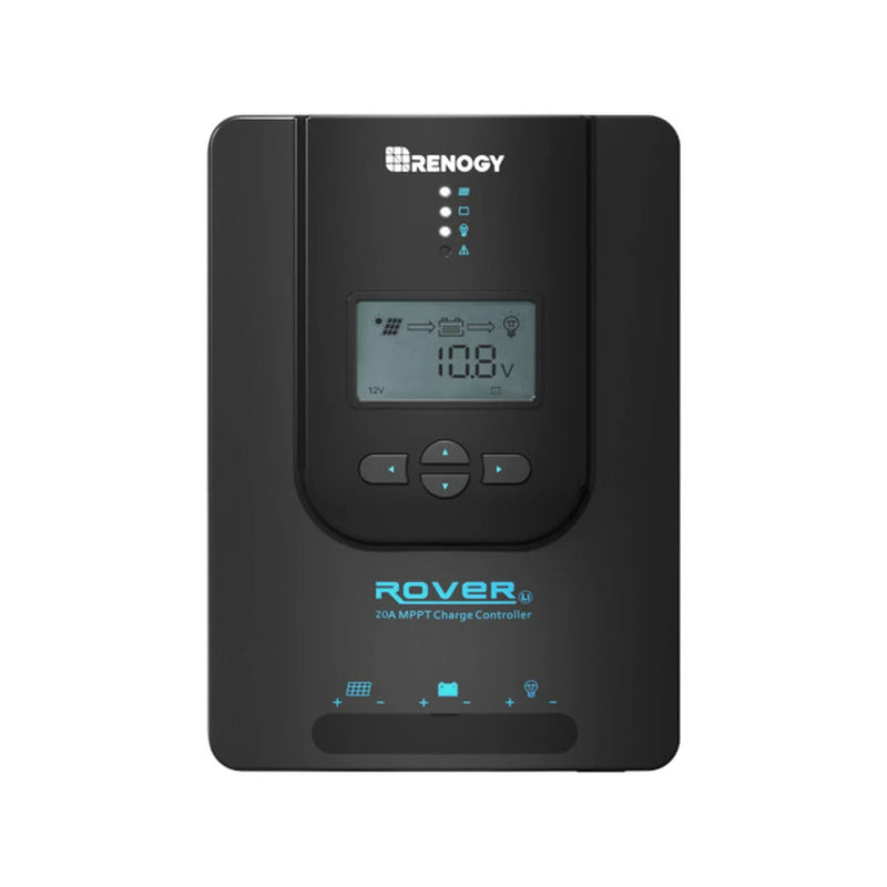 Renogy Rover 12V 30A MPPT Charge Controller(With BT) Dyna-mo Solar - Dynamic Drive