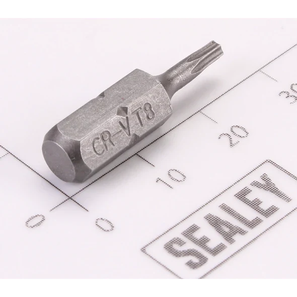 Sealey Trx-Star Bit 'Security' T8H x 25mmL (6mm Shank)
