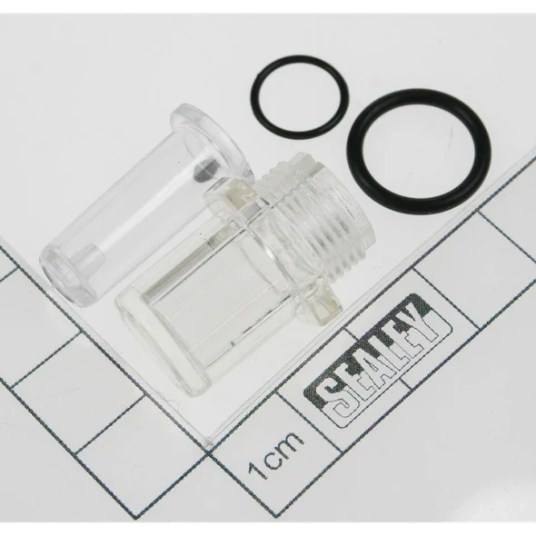 Sealey Clear plastic cap (c/w rubber seal)