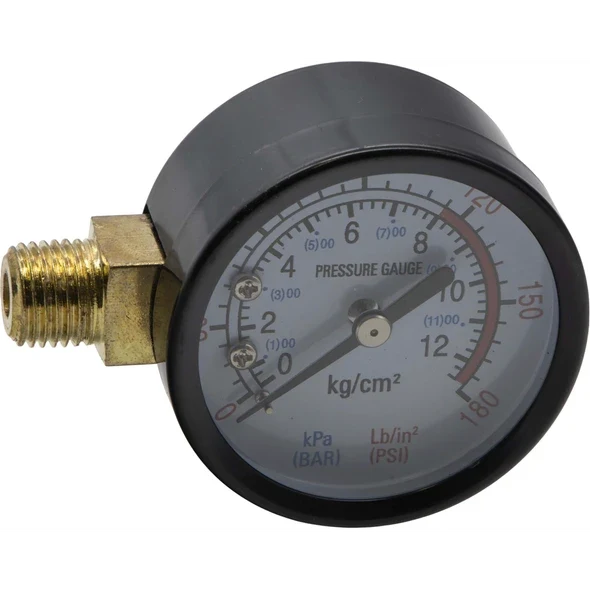 Sealey Regulator Guage 50mm 0-8-12Bar