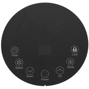 Sealey Control Panel Label