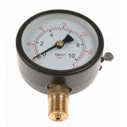 Sealey Gauge 230psi, 6+0mm od, btm mounting