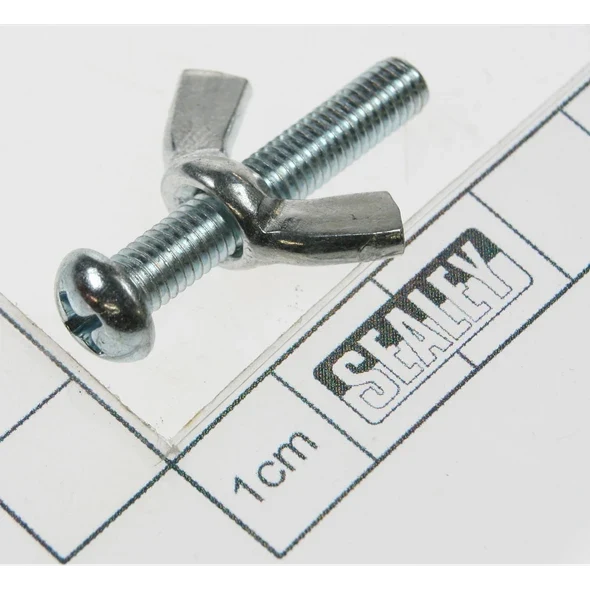 Sealey Screw & wing nut m5x30