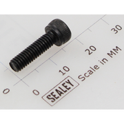 Sealey Socket head cap screw m4x14 black
