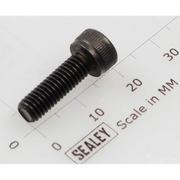 Sealey Socket head cap screw m5x16 black