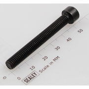 Sealey Socket head cap screw m6x50 black