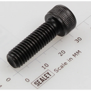 Sealey Socket head cap screw m8x25 black