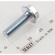 Sealey Hex head flange bolt m6x20 single