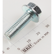 Sealey Hex head flange bolt m8x25 single