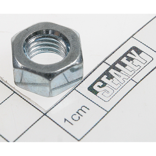 Sealey Steel nut m10 zinc din934(single)