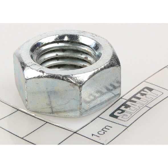 Sealey Steel nut m18 zinc din934(single)