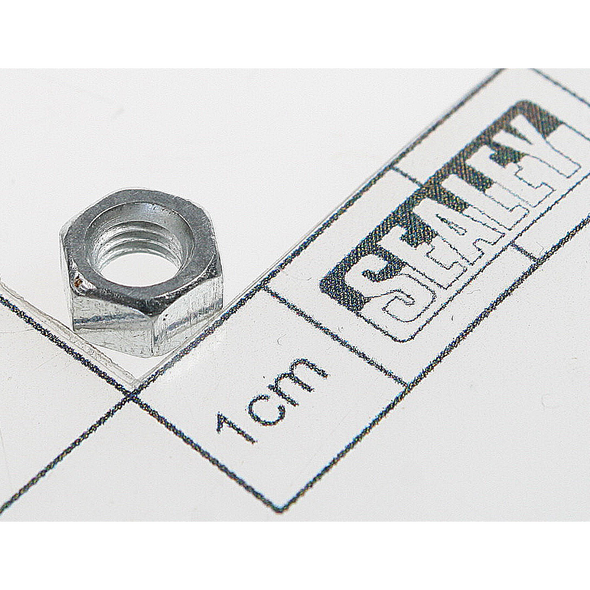 Sealey Steel nut m5 zinc din934 (single)