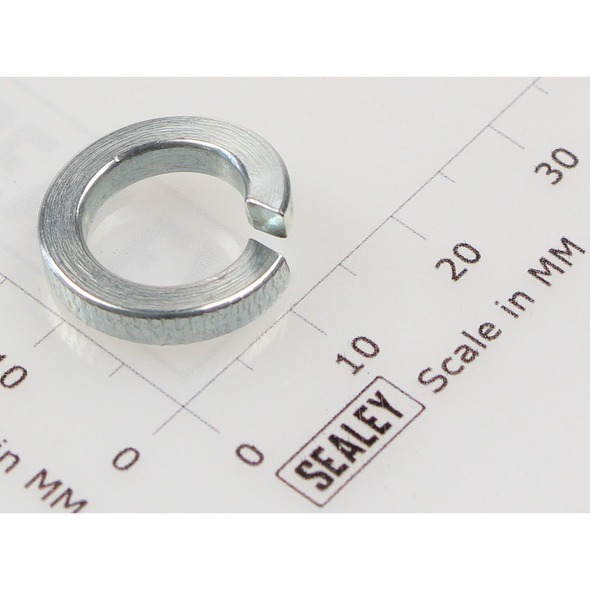 Sealey Spring Washer M10 Zinc