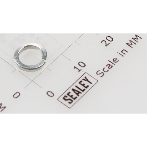 Sealey Spring washer m5 zinc (single)