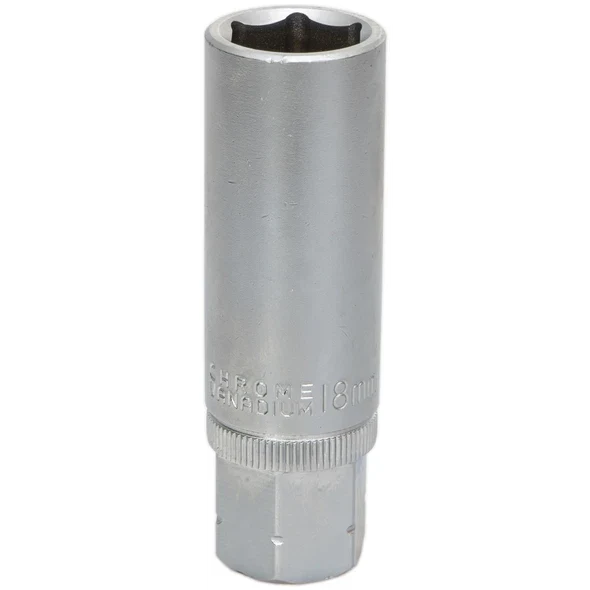 Sealey Go-Through Deep Socket 18mm