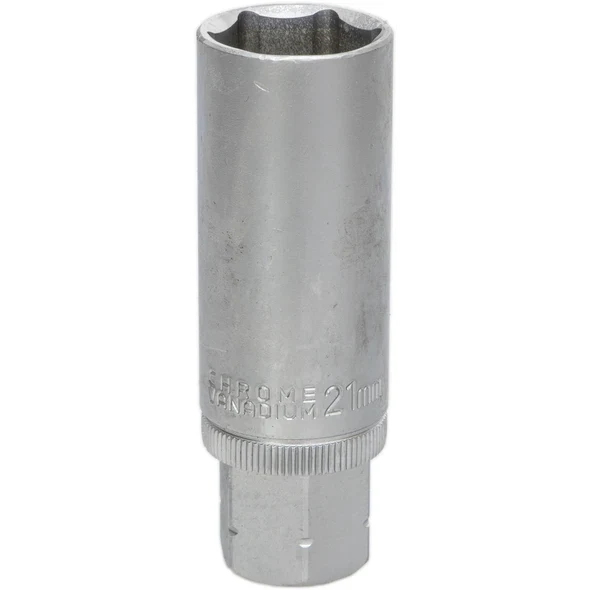 Sealey Go-Through Deep Socket 21mm
