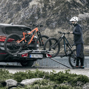Thule Velo Space XT three-bike platform towbar bike rack black/aluminium Towbar Bike Rack Thule - Dynamic Drive