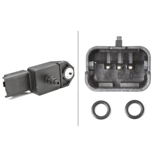 Hella Turbo Boost Pressure Sensor fits Citroën Berlingo Box Body 2008-2018 1.6