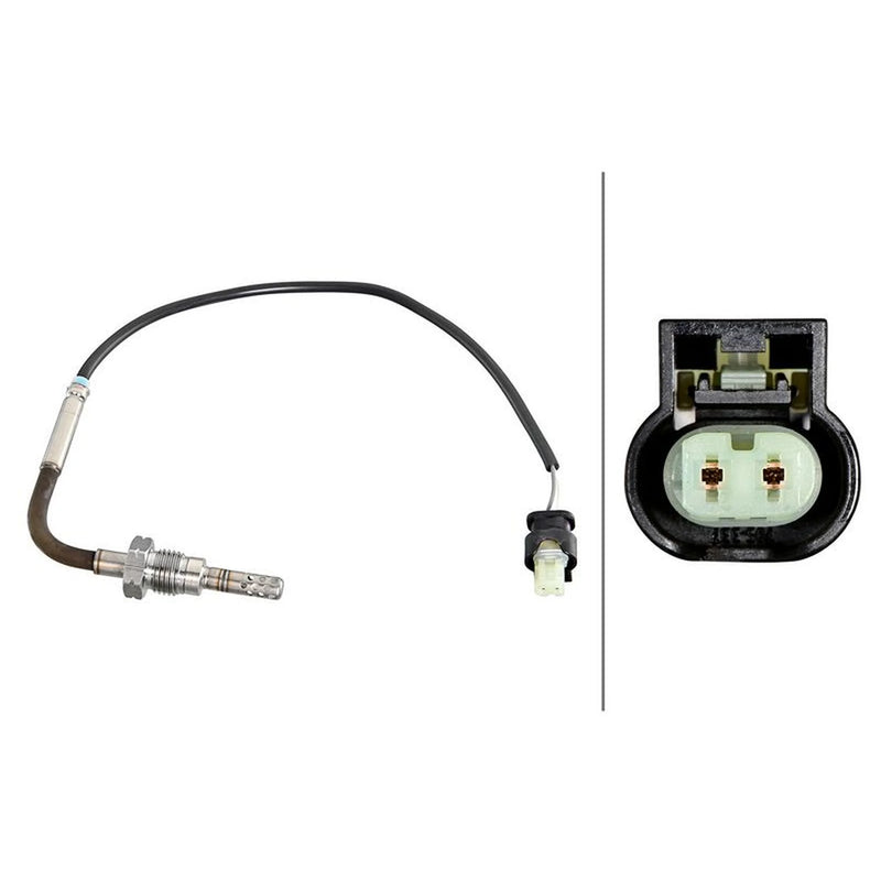 Hella Exhaust Gas Temperature Sensor before exhaust t fits Mercedes-Benz E-Class