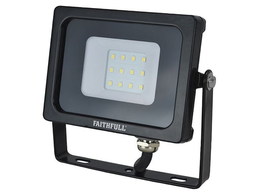 Faithfull Power Plus SMD LED Wall Mounted Floodlight 10W 800 lumen 240V Faithfull Power Plus - Dynamic Drive