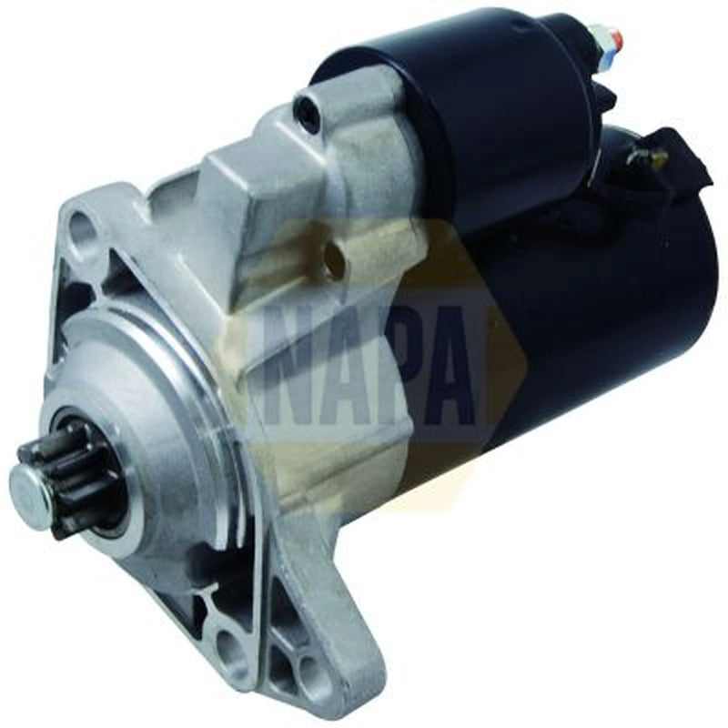 NAPA Starter Motor 12V 1.8kW 9 Teeth fits Audi A3 1997-2001 1.9