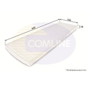 Comline Service Kit with Air, Oil & Cabin Filters fits Citroën Chassis 1994-2002