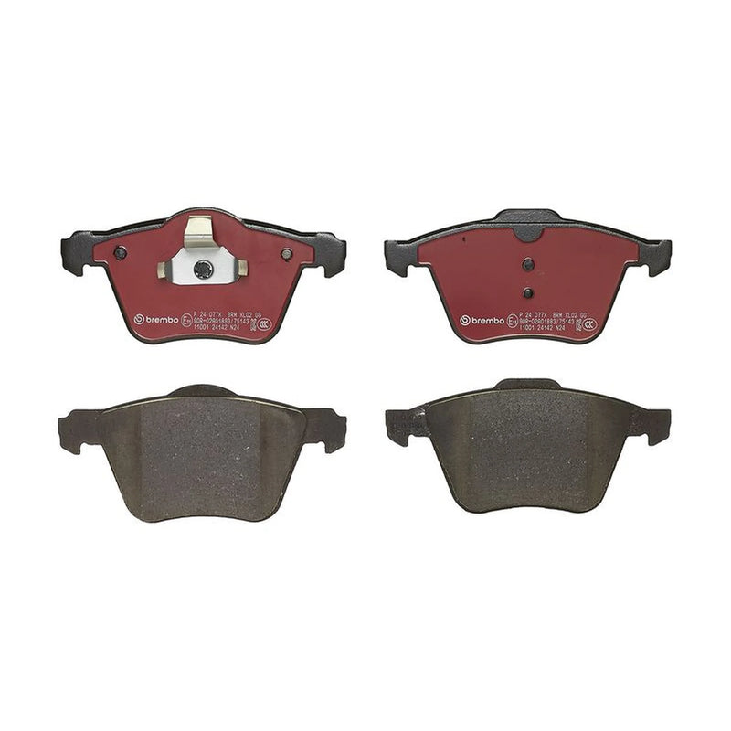 Brembo 4 x Front Brake Pad Set fits Ford Galaxy 2010-2015 2.0
