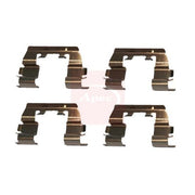 Apec Brake Pad Accessory Fitting Kit Front fits Hyundai Accent 1994-2000 1.3 1.5