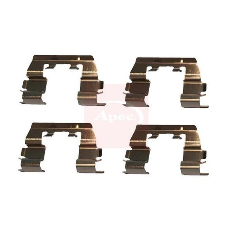 Apec Brake Pad Accessory Fitting Kit Front fits Hyundai Accent 1994-2000 1.3 1.5