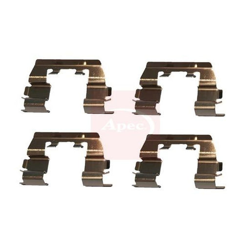Apec Brake Pad Accessory Fitting Kit Front fits Hyundai Accent 1994-2000 1.3 1.5