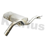 Klarius Box With Tail Pipe Rear fits Citroën C5 Aircross 2018 on 1.2
