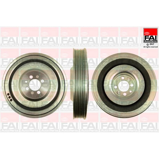 FAI Crank Shaft Belt Pulley fits Alfa Romeo 145 1999-2001 1.9