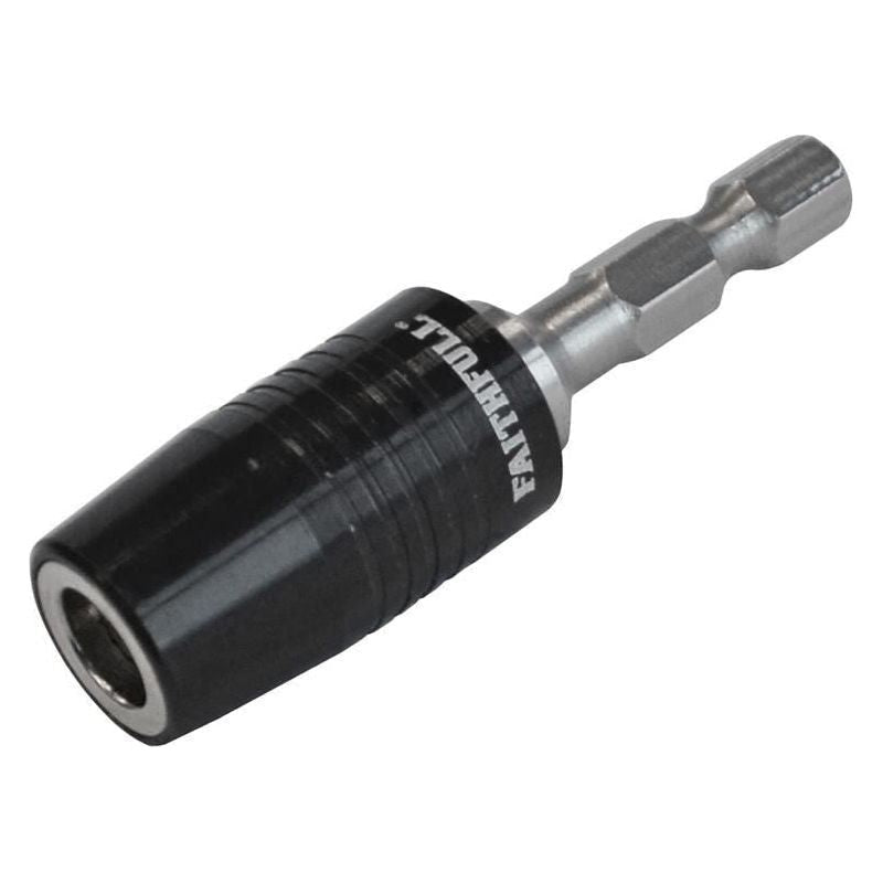 Faithfull Magnetic Screw Set Bit Holder 1/4in Hex Faithfull - Town Tools