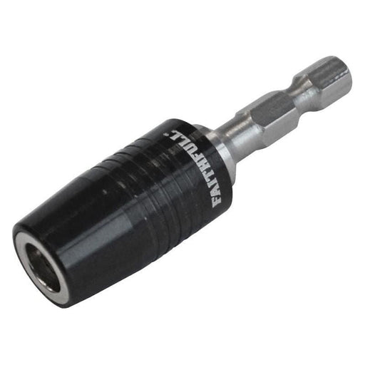 Faithfull Magnetic Screw Set Bit Holder 1/4in Hex Faithfull - Town Tools