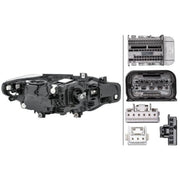 Hella Headlight Headlamp LED Left fits BMW 3 2011-2019
